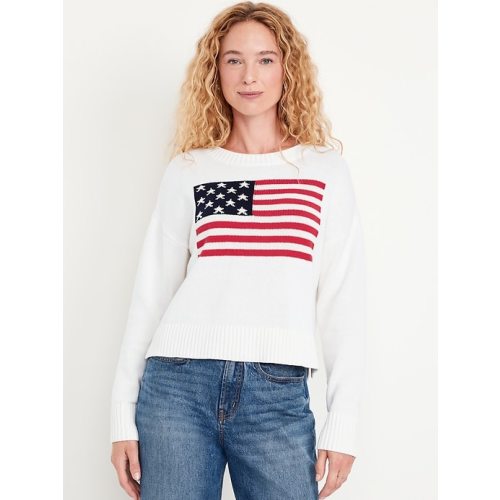 Flag-Graphic Sweater | Old Navy