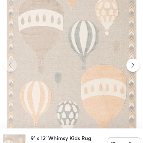Multicolor 9' x 12' Whimsy Kids Rug | Rugs.com
