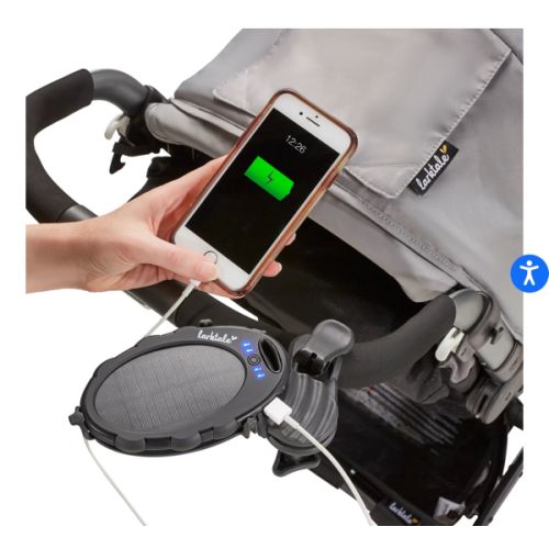 Solar Charger - Fits on strollers, apparel, outdoor gear and more! – Larktale