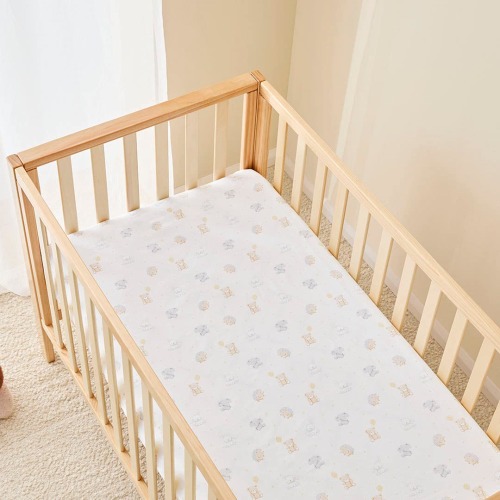 Baby Animals Fitted Cot Sheet