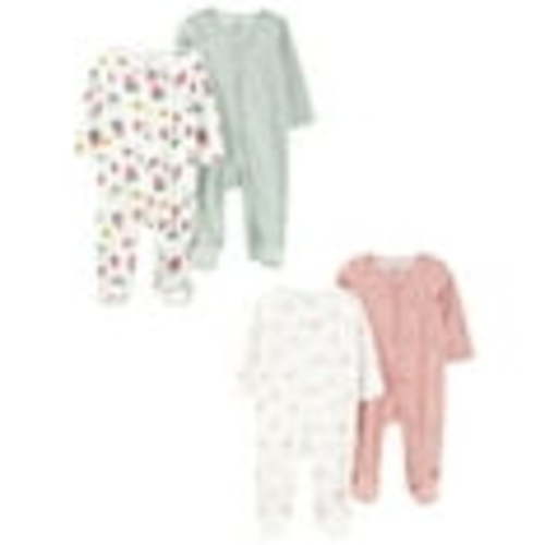 Carter's Child of Mine Baby Girl, Sleep 'n Play, 4-Pack, Sizes Preemie-6/9 months
