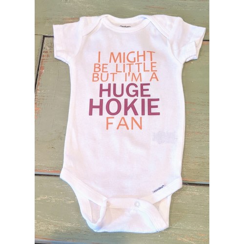 Hokie Fan Onesie® | Virginia Tech Fan Onesie®