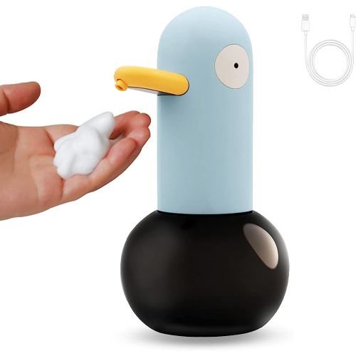 Automatic Touchless Soap Dispenser, Rechargeable Foaming Soap Dispenser, Touch Free Foam Sanitizer Soap Dispenser for Kitchen, Bathroom, Restaurant, Office.(13.5oz/400ml)