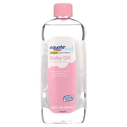 Equate Baby Oil, 20 fl oz, Compare to Johnson's® Baby Oil HSA/FSA Eligible