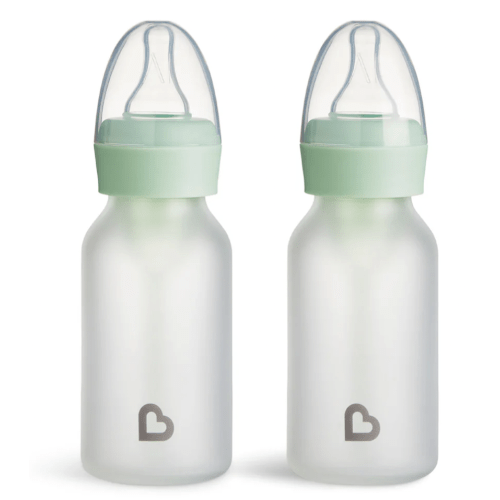 Bond® Silicone Glass Bottle 4oz or 8oz, 2pk | Munchkin