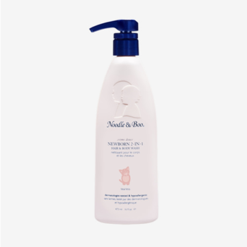 Noodle & Boo 2-in-1 Newborn Hair & Baby Body Wash for Baby, Tear Free and Hypoallergenic