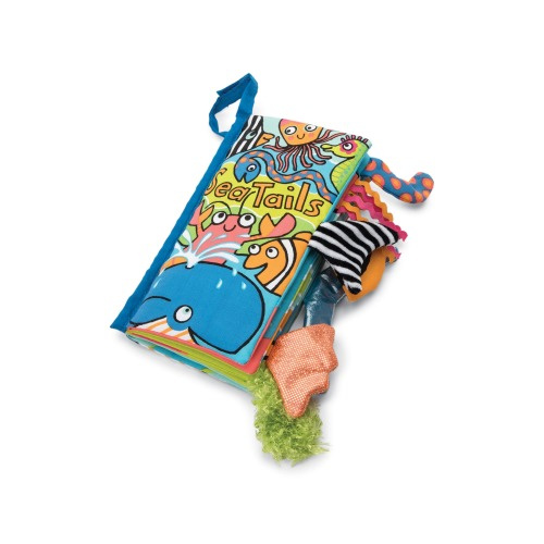 Jellycat 'Sea Tails' Soft Book, Multi