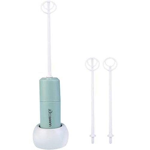 Handheld Electric Formula Stirrer,Handheld Drink Mixer (Blue)