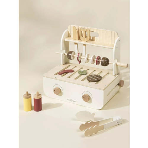 Wooden Barbecue Play Set