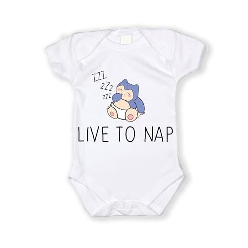 Dittoxpression Live to Nap Unisex Baby Bodysuit
