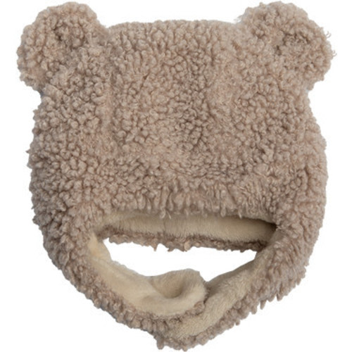 The Cub Set Teddy | Mitten & Hat, Oatmeal - 7AM Enfant | Maisonette