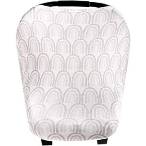 Copper Pearl Multi-Use Cover: Car Seat Covers, Nursing Cover, and Stroller Cover for Sun - Stretchy Fabric, All-Season Use, Stylish Designs, Easy Access for Moms - Bliss