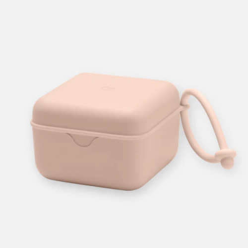 BIBS Pacifier Box-pink