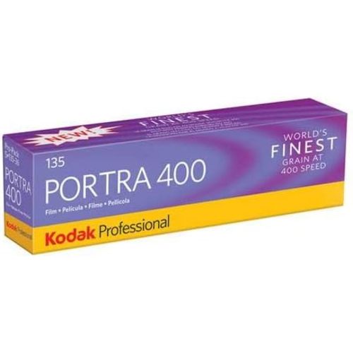 KODAK Portra 400 Professional ISO 400, 35mm, 36 Exposures, Color Negative Film (5 Roll per Pack )