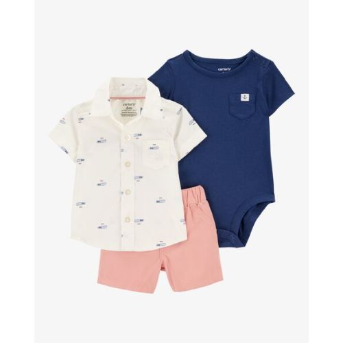 Baby 3-Piece Boat Outfit Set - Carter's | Carter's