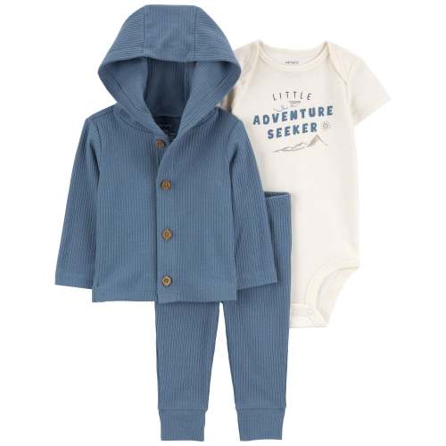Baby 3-Piece "Little Adventure Seeker" Cardigan Set - Carter's | 6 or 9M