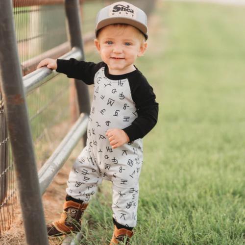 Infant Boy's Shea Baby Romper #LSROM06 | High Country Western Wear