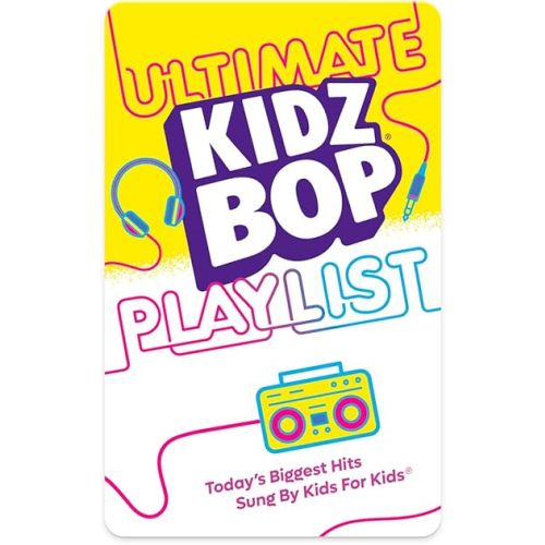 YOTO Ultimate Kidz BOP Playlist – Kids Audio Card for Use with Player & Mini All-in-1 Audio Device, Screen–Free Listening with Fun Singalong Music for Playtime Parties & Travel, All Ages