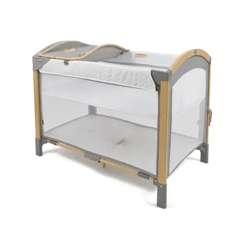 Jengo Oasis 2 In 1 Portacot With Changer Grey | Baby Bunting AU