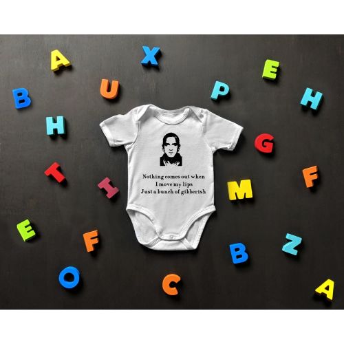 M&M Gibberish Unisex Baby Onesie