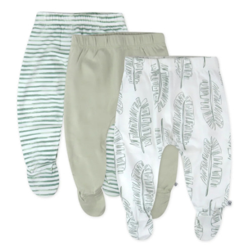 3-Pack Organic Cotton Footed Pants | Honest Baby Clothing