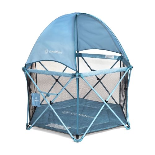 Baby Delight Go With Me Portable Playard w/ Canopy and Pad