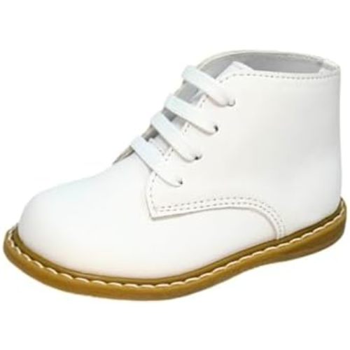 Baby Deer Natural Steps High Top Baby Boy Girl Unisex Walking Shoes (Infant/Toddler) White