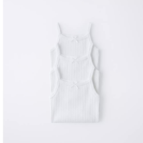 THREE-PACK OF STRAPPY BODYSUITS - White | ZARA United States