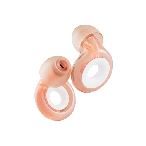 Loop Engage 2 Plus Earplugs – Everyday Noise Relief with Clear Speech for Social Gatherings, Work, Conversation, Parenting & Noise Sensitivity – 16 dB Noise Reduction + Mute for Extra Coverage, Rose