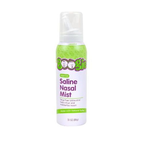 Boogie Wipes Unscented Saline Nasal Spray - 3.1 Fl Oz
