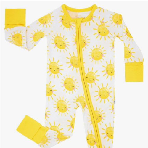 Little Sleepies Pajamas for Baby Boys & Girls, Viscose from Bamboo Baby Pajamas, Snug Baby Sleeper, Toddler PJs, 2-Way Zipper
