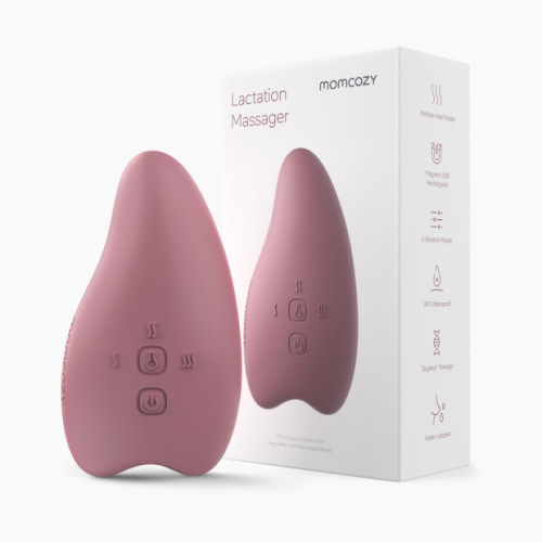 Momcozy Warming Lactation Massager - Pink