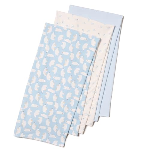Amazon Essentials x Sofia Grainge Unisex Babies' Swaddle Blanket, Pack of 3