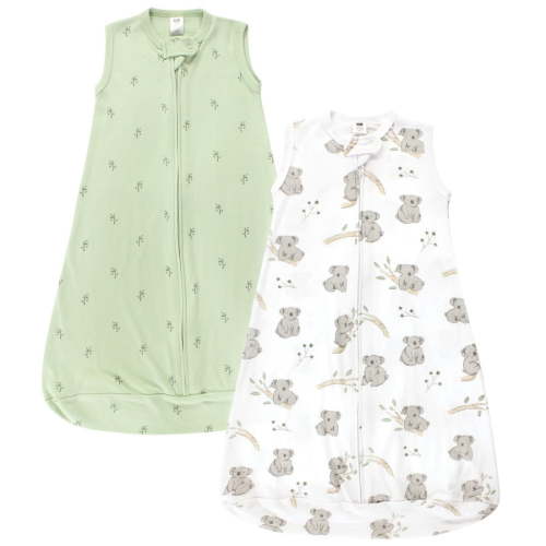 Hudson Baby Cotton Long-Sleeve Wearable Sleeping Bag, Sack, Blanket, Cuddly Koala Sleeveless, 0-3 Months