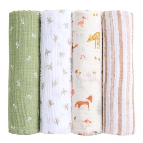 Muslin Swaddle (4 Pack)