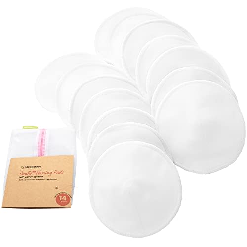 Organic Breast Pads - 14 Viscose Derived from Bamboo Washable Pads