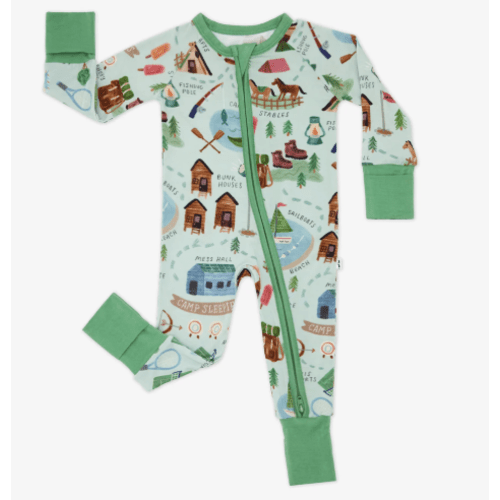 Green Camp Sleepies Zippy – Little Sleepies