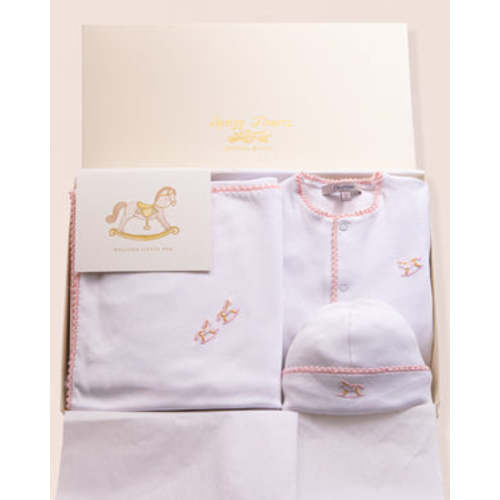 Baby Pima Embroidered Rocking Horse Bundle – Fleurisse by Spring Flowers