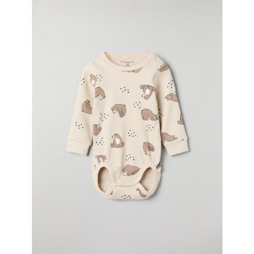 BEAR YOGA GOTS BODYSUIT (1-12MOS)-31587