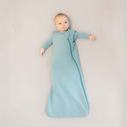 Larkspur Baby | Bamboo Wearable Blanket | Sleep Sack in Sky
