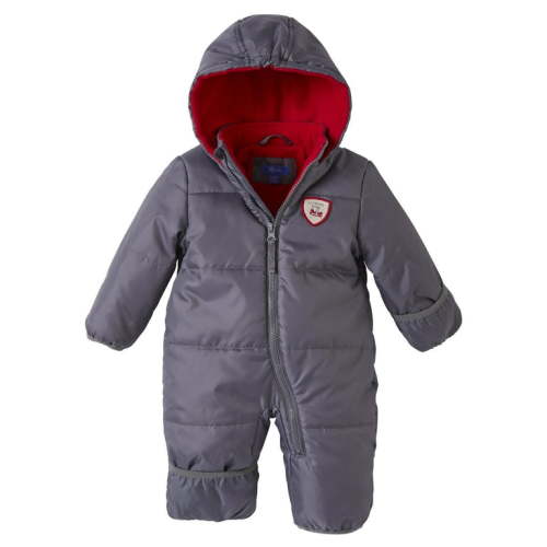 iXtreme Baby Boy's Snow Pram - Newborn Infant Hooded Bodysuit Bunting Snowsuit (3-24M)