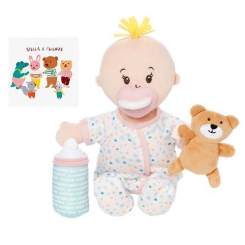 Love, Stella Sleepy Time Set Peach Doll with Blonde Tuft by Manhattan Toy