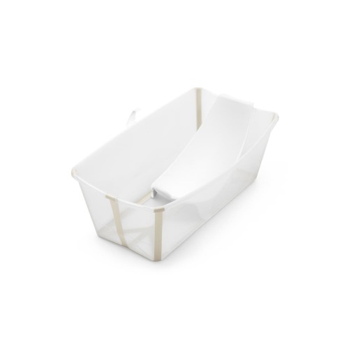 Flexi Bath® Foldable Baby Bath Tub with Temperature Plug & Infant Insert, One Size