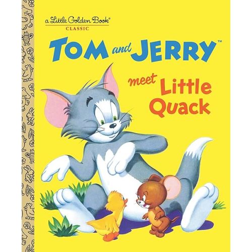 Tom and Jerry Meet Little Quack (Tom & Jerry) (Little Golden Book) Hardcover – Picture Book, January 5, 2021