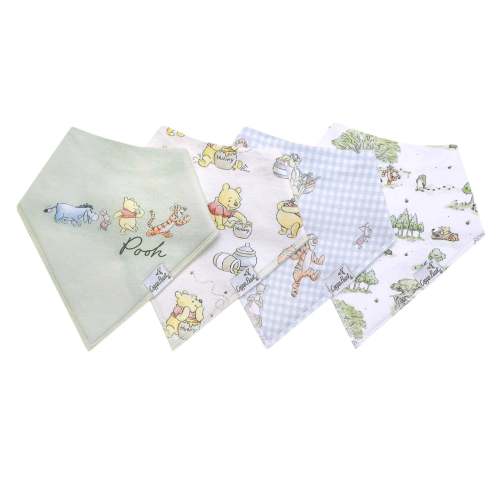 Baby Bandana Bibs - Hundred Acre Wood