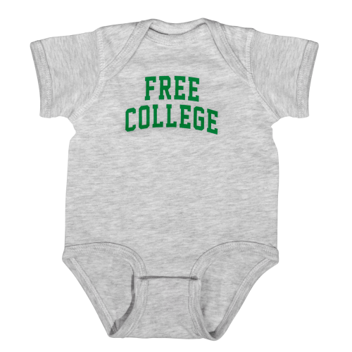 Free College Baby Onesie