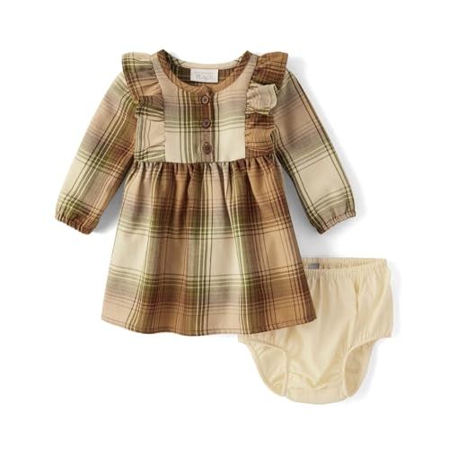 The Children's Place Baby Girls' Long Sleeve Everyday Dresses