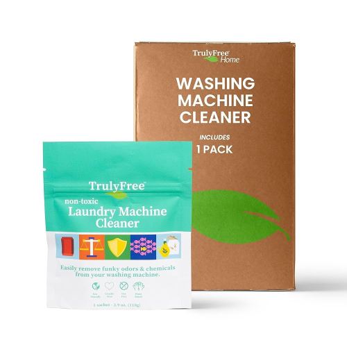 Laundry Washing Machine Cleaner - Wash & Cleans Front Load & Top Load Washers -Tub Cleaner & Deodorizer (1-Use)