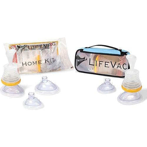 LifeVac Home & Blue Travel Kit Combo - Choking Rescue Device