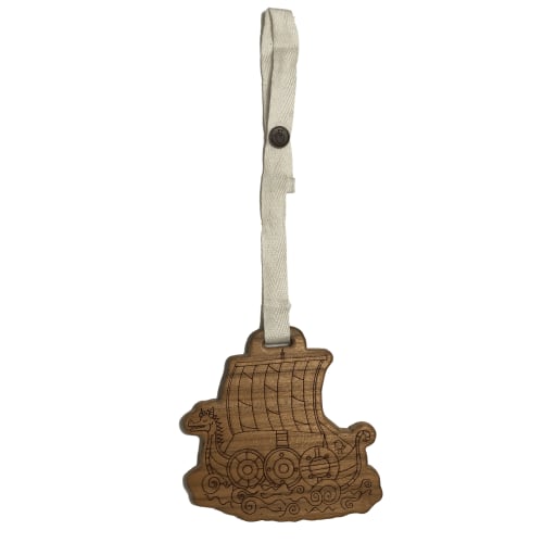 Baby Stroller Toy - Viking Ship | 100% Organic - Finn + Emma
